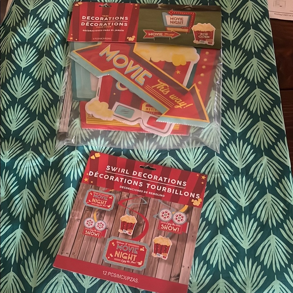 Movie Night Decorations Set